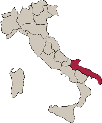 Karte von Fiore di Puglia