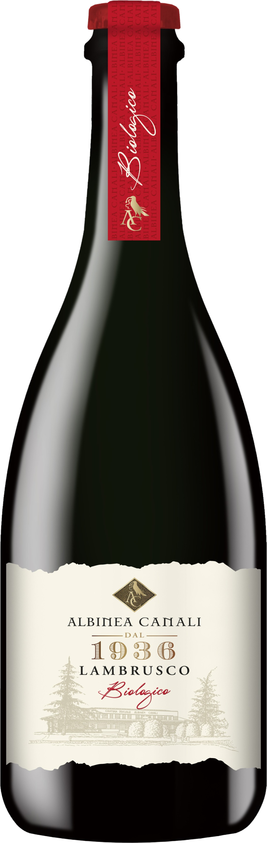 Lambrusco dell'Emilia Frizzante Semisecco IGT Bio