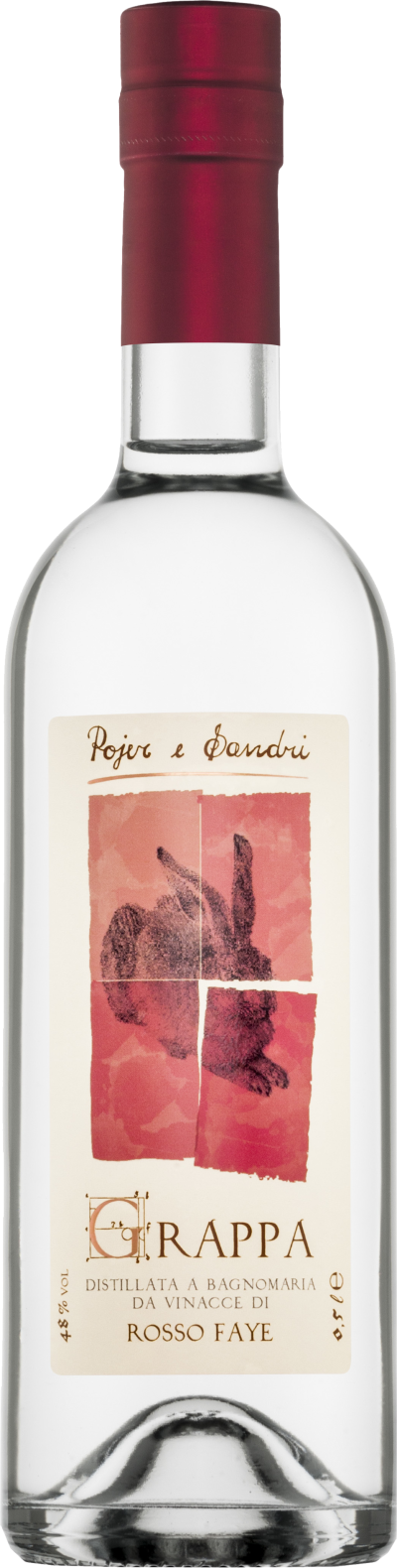 Grappa di Rosso Faye 0,5l