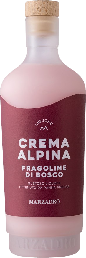 Crema Alpina Fragoline di Bosco - Erdbeercremelikör 0,7l