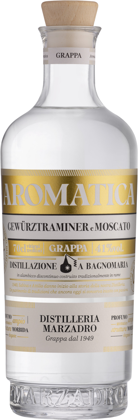 Grappa Bivitigni Aromatica 41° 0,7l